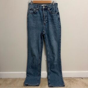 Topshop Blue Flare Women's Jeans